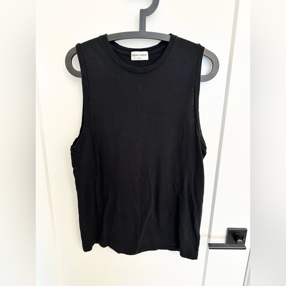 NWOT Aritzia Denim Forum Debbie Muscle Tank - Picture 1 of 1